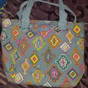 Vera Bradley matching purse, wallet, and lanyard